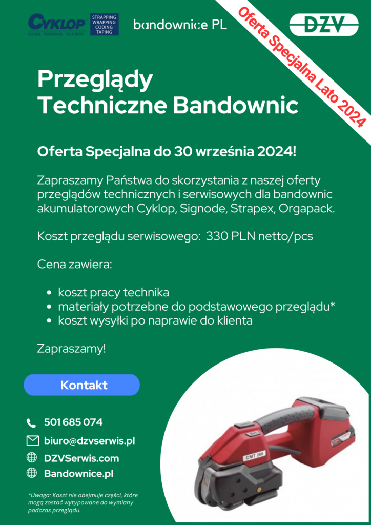 Przeglądy Techniczne Bandownic Cyklop: Oferta Specjalna do 30 września. Zapewnij Niezawodność Swoich Urządzeń!